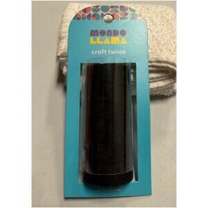Mondo Llama 100 yd Craft Twine Black